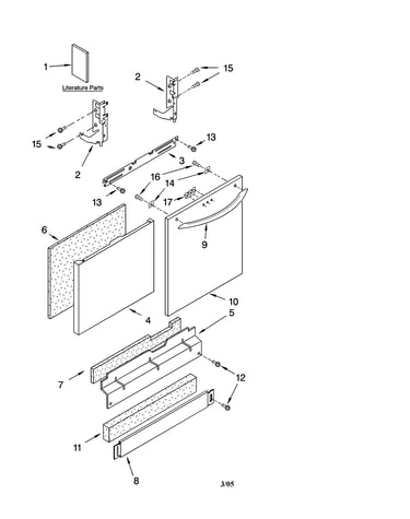 Door and panel parts