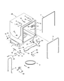 Tub and frame parts