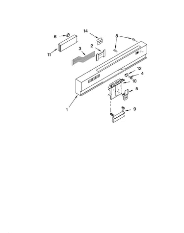 Control panel parts
