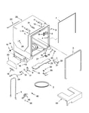 Tub and frame parts
