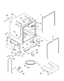Tub and frame parts