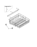 Upper rack and track parts