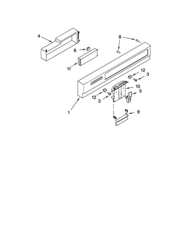 Control panel parts