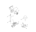 Kenmore 66516512201 fill and overfill parts diagram
