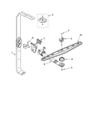 Upper wash and rinse parts