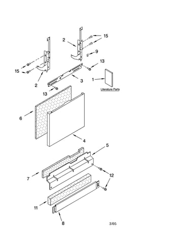 Door and panel parts