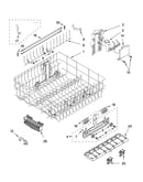 Upper rack and track parts