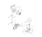 Kenmore 66516552201 fill and overfill parts diagram