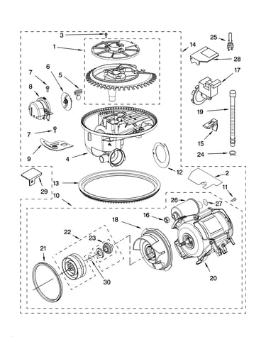 Pump and motor parts