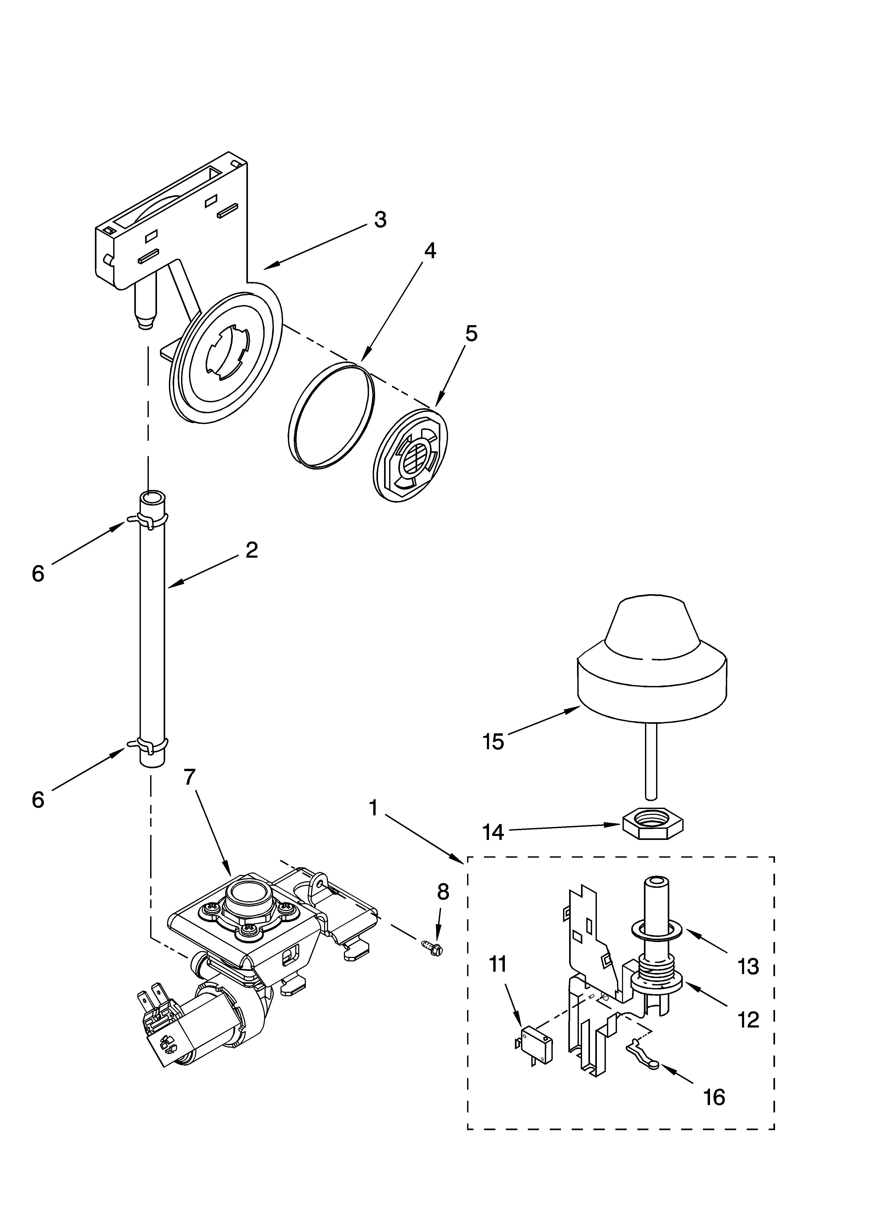 Fill and overfill parts