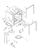 Tub and frame parts