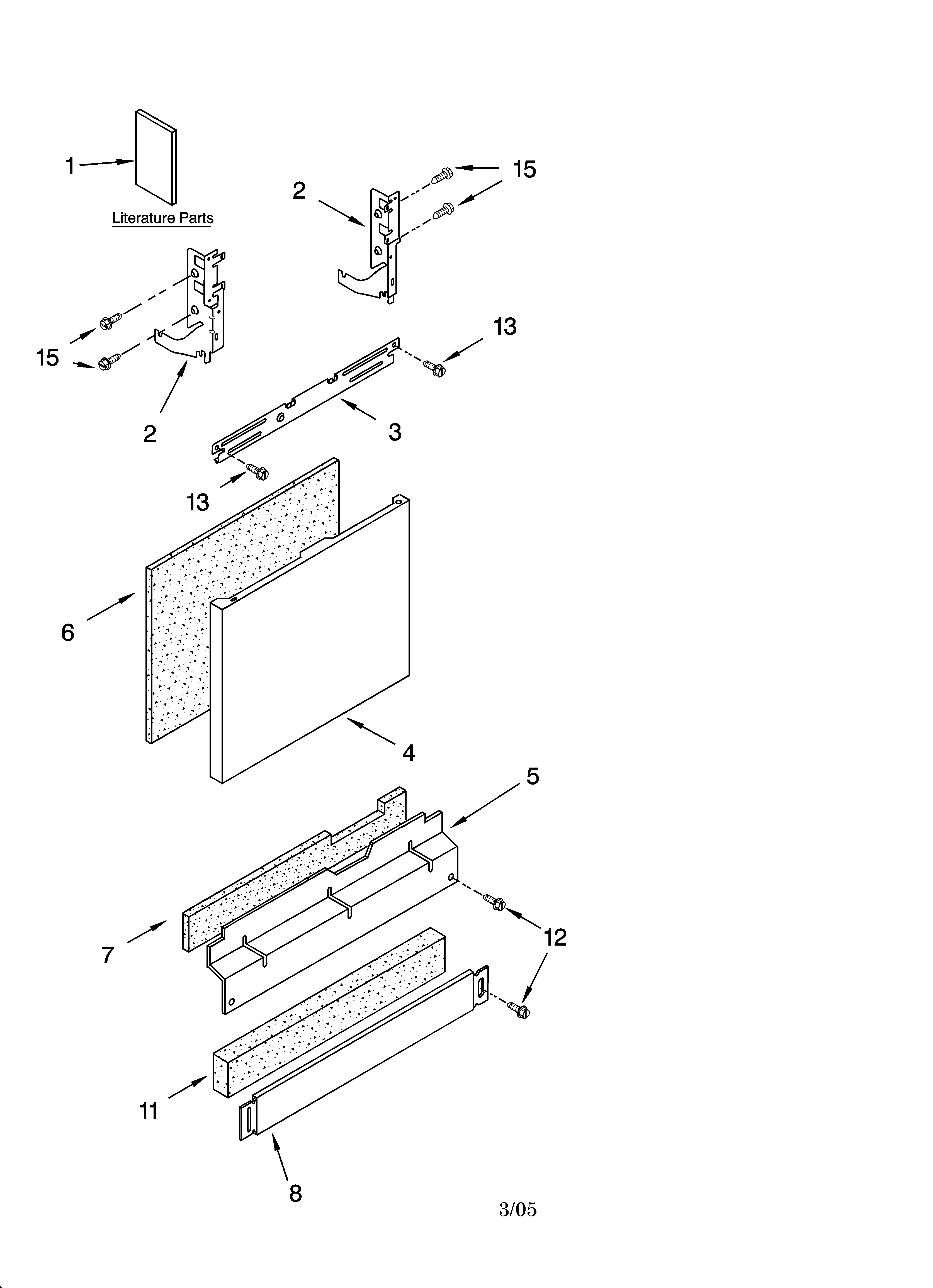 Door and panel parts