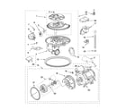 Kenmore 66516582202 pump and motor parts diagram
