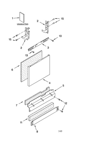 Door and panel parts