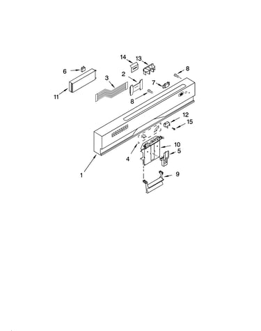 Control panel parts