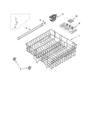 Upper rack and track parts