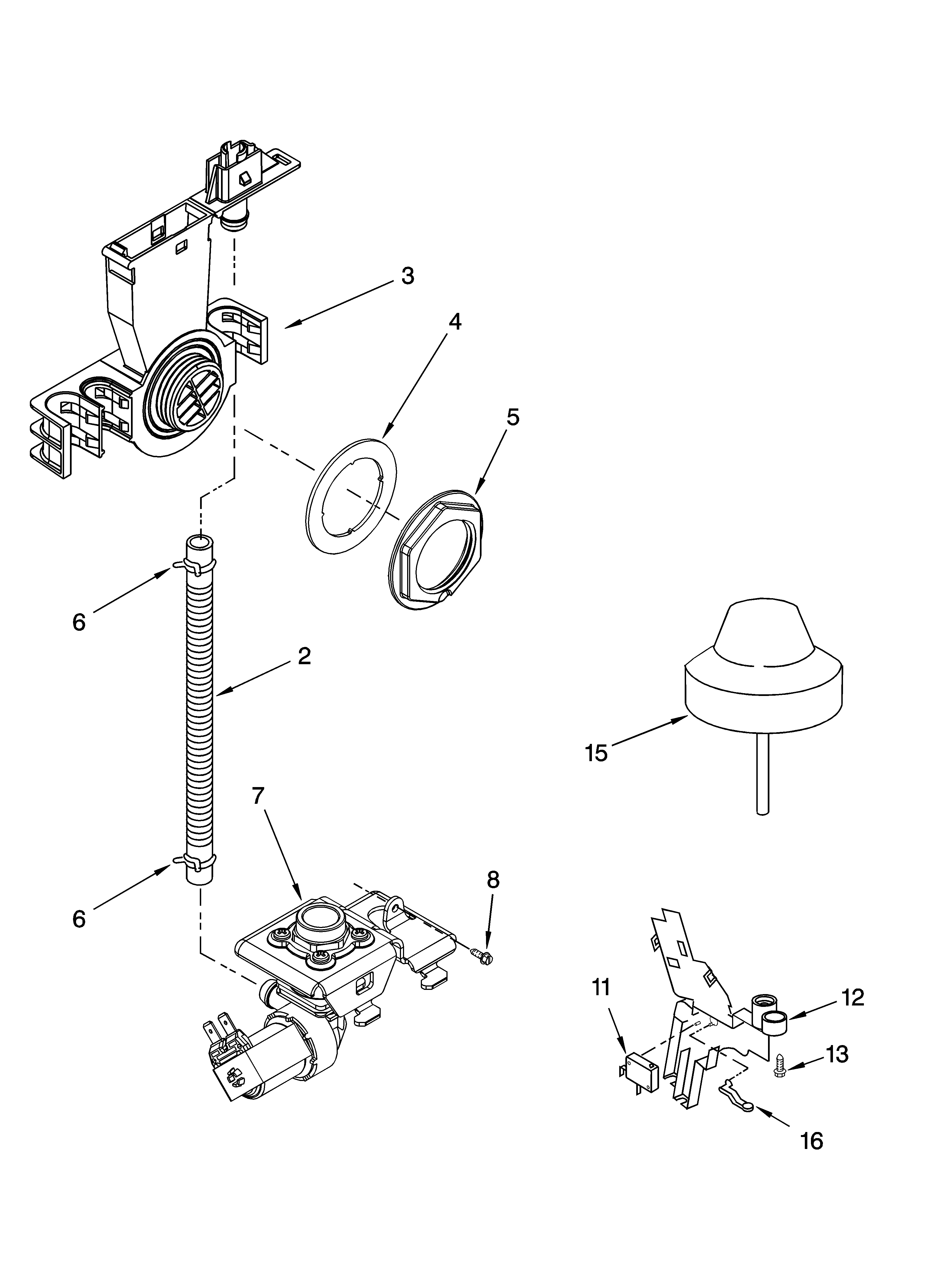 Fill and overfill parts