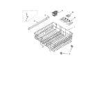 Kenmore 66517604301 upper rack and track parts diagram