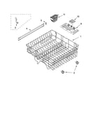 Upper rack and track parts
