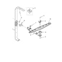 Kenmore 66516604301 upper wash and rinse parts diagram