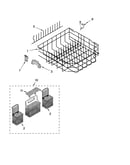 Lower rack parts