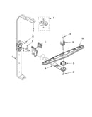 Upper wash and rinse parts
