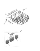 Lower rack parts