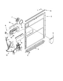 Door and latch parts
