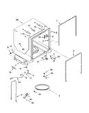 Tub and frame parts