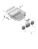 Lower rack parts