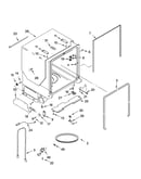 Tub and frame parts