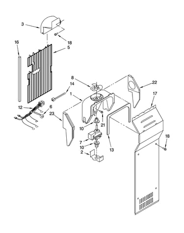 Air flow parts