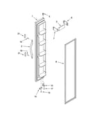 Freezer door parts