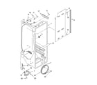 Kenmore Elite 10656686500 refrigerator liner parts diagram