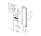 Kenmore Elite 10656686500 refrigerator door parts diagram