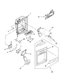 Dispenser front parts