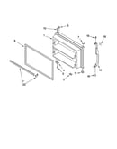 Freezer door parts