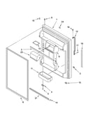 Refrigerator door parts