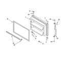 Freezer door parts