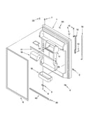 Refrigerator door parts