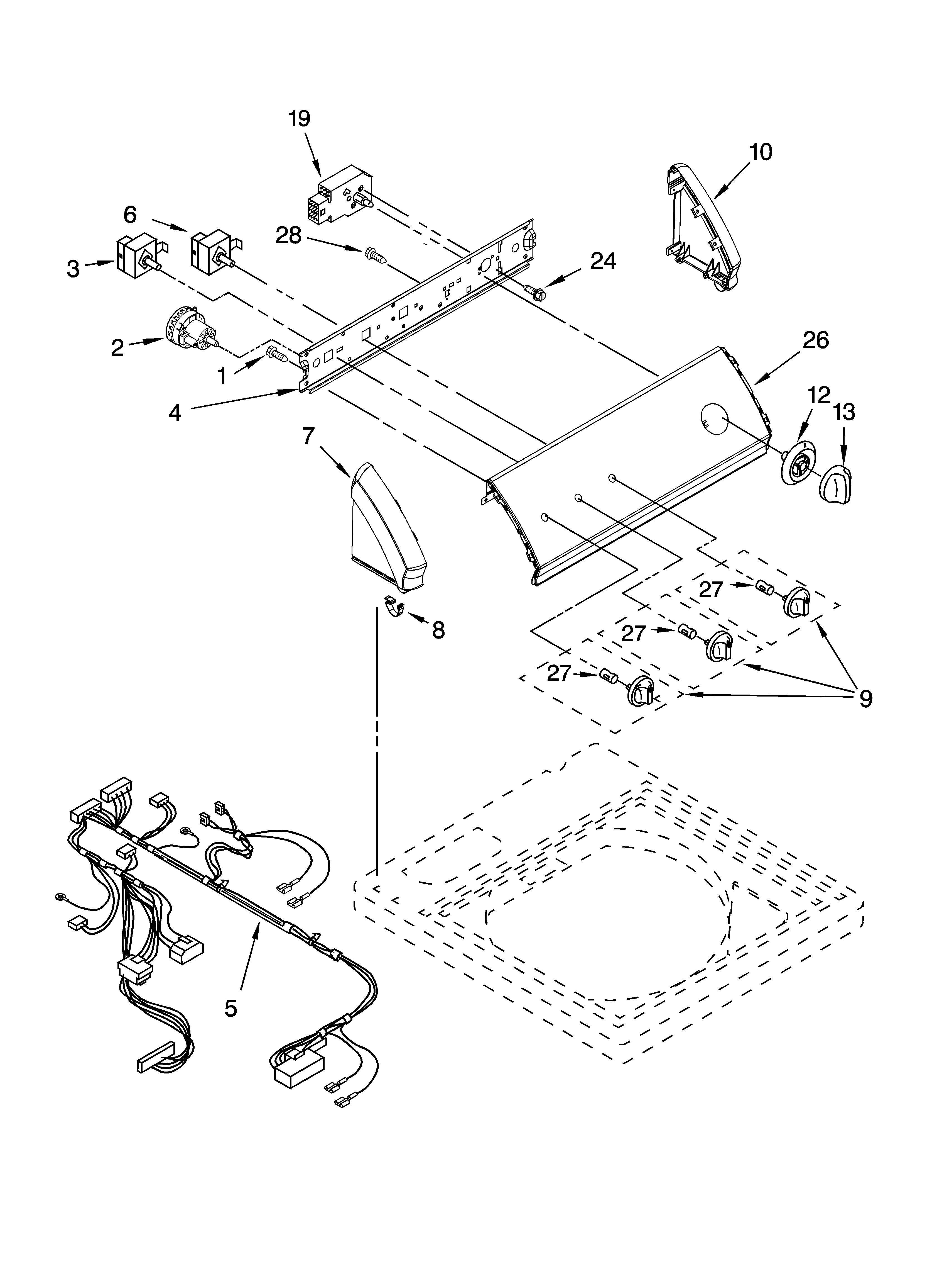 CONTROL PANEL PARTS