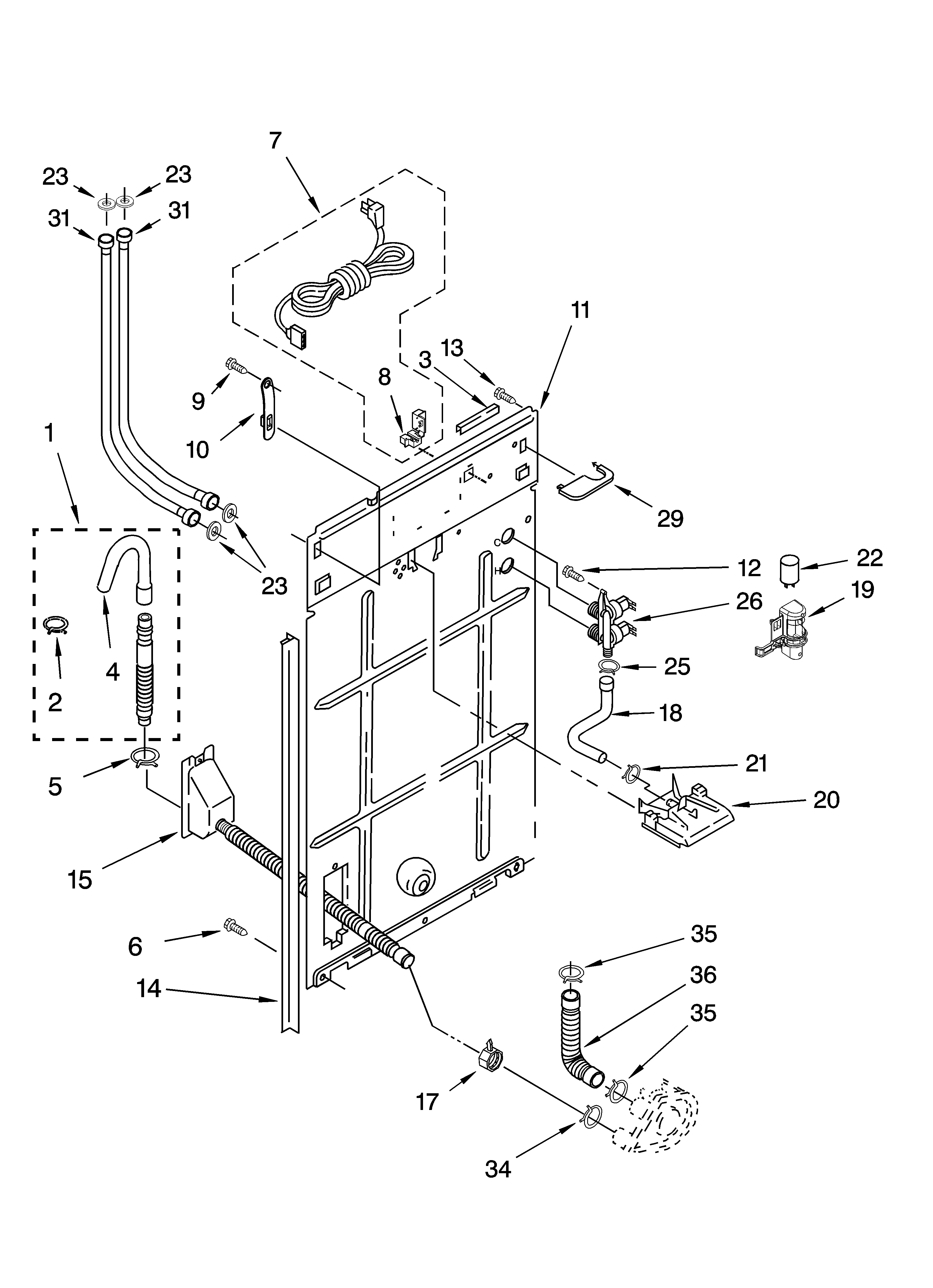 REAR PANEL PARTS