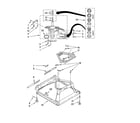 Kenmore 11025292500 machine base parts diagram