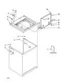 Top and cabinet parts