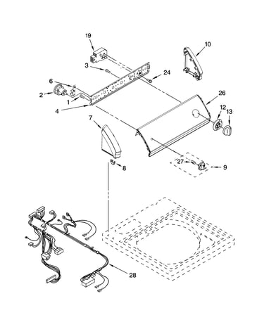 Control panel parts
