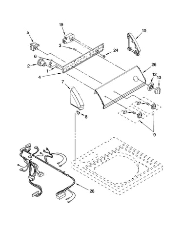 Control panel parts