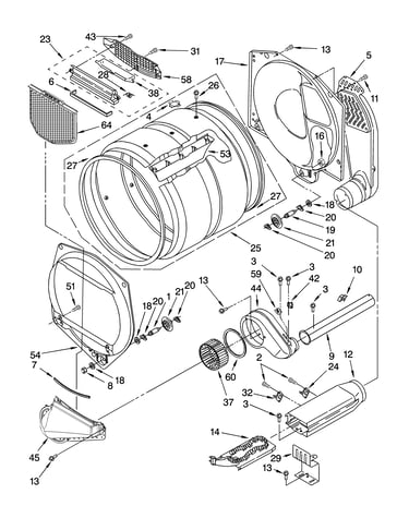 Bulkhead parts, optional parts (not included)