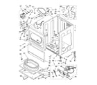 Kenmore 11076152500 cabinet parts diagram