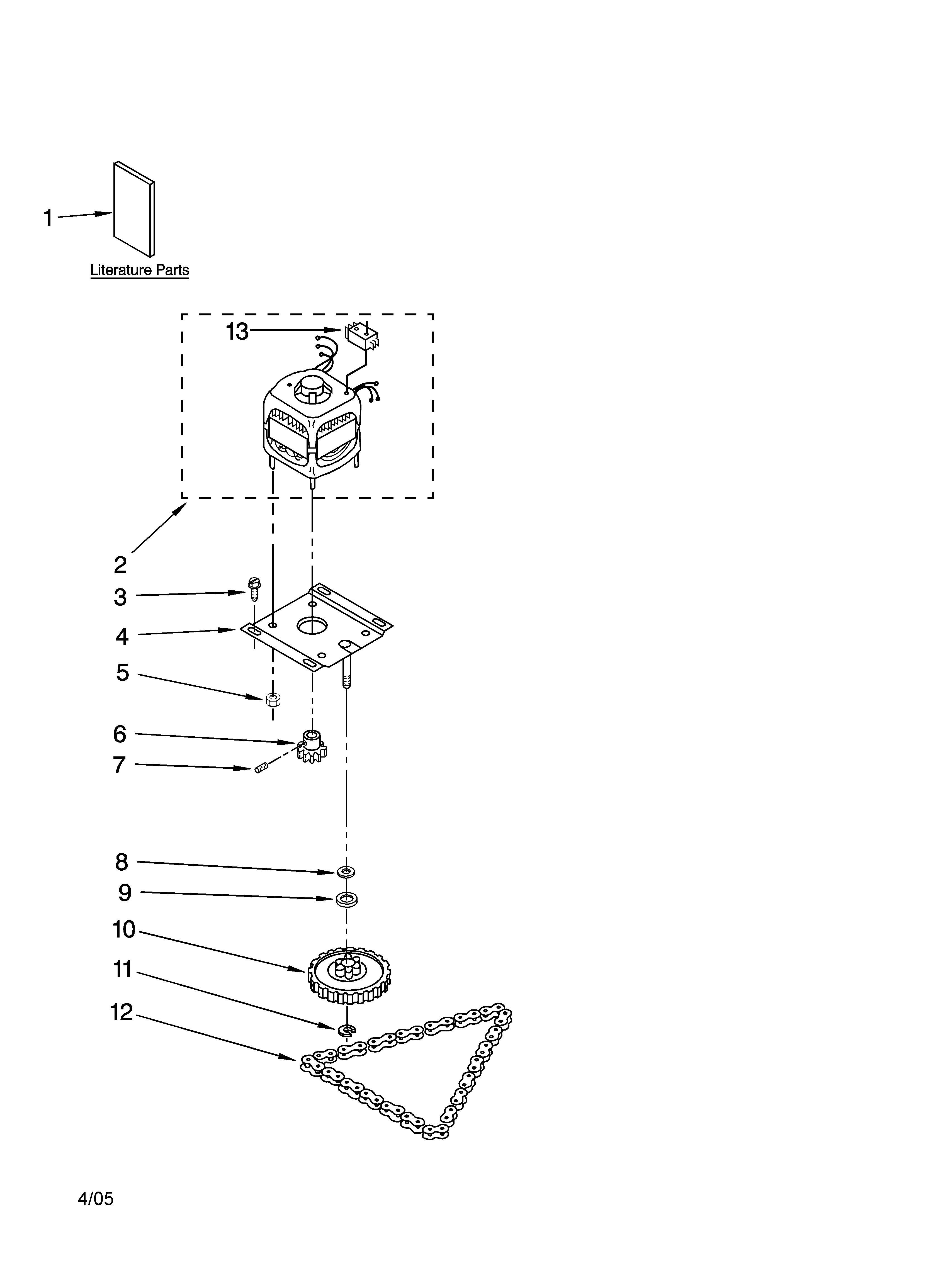 MOTOR AND DRIVE PARTS