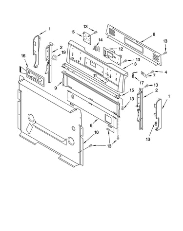 Control panel parts
